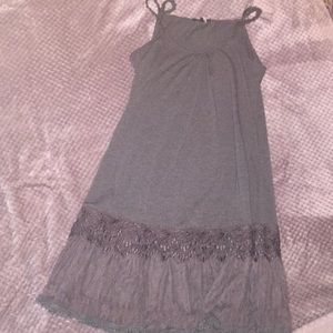 Gray dress